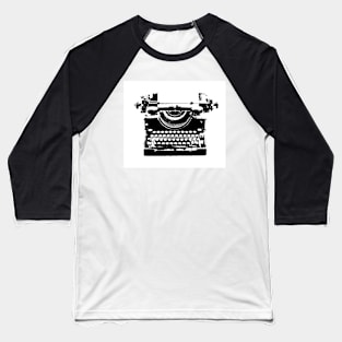 typewriter Baseball T-Shirt